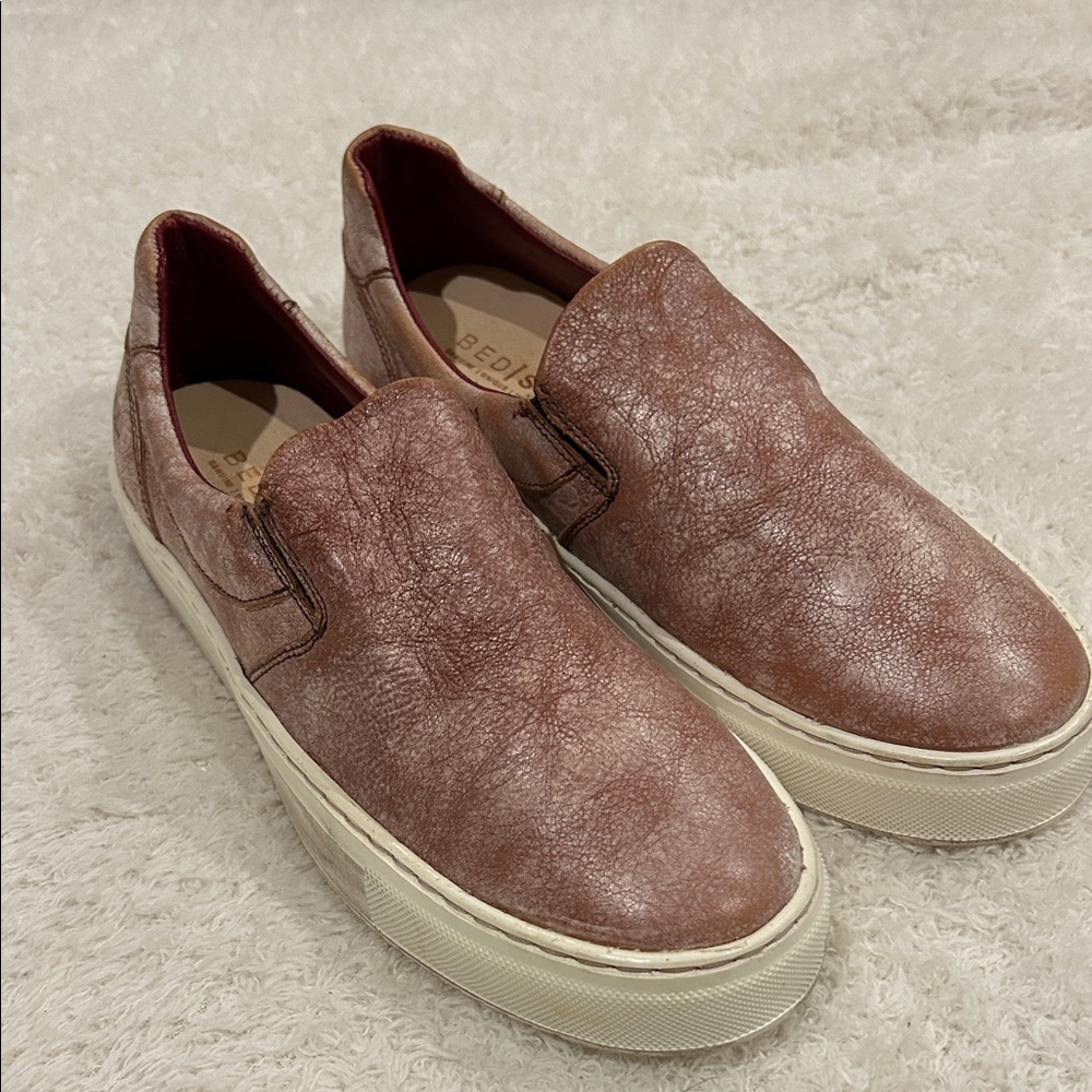 Bed Stu Hermione Women's Slip-On Sneakers in Nectar Lux, Size 9